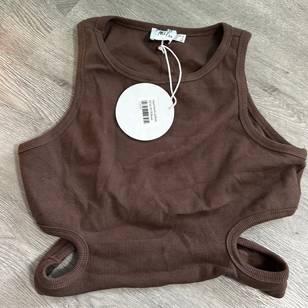 Side cut out princess polly top
